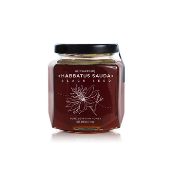 Al Faarouq, Habbatus Sauda Pure Egyptian Honey, 350 g